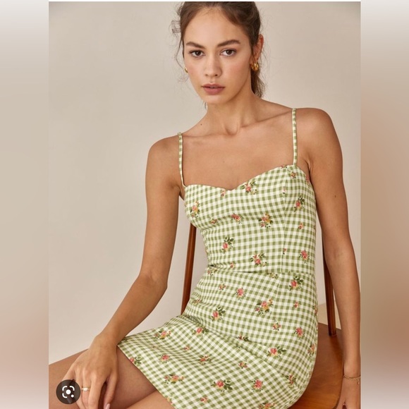 Reformation Dresses & Skirts - Reformation Roarke Linen Dress Sz. 4